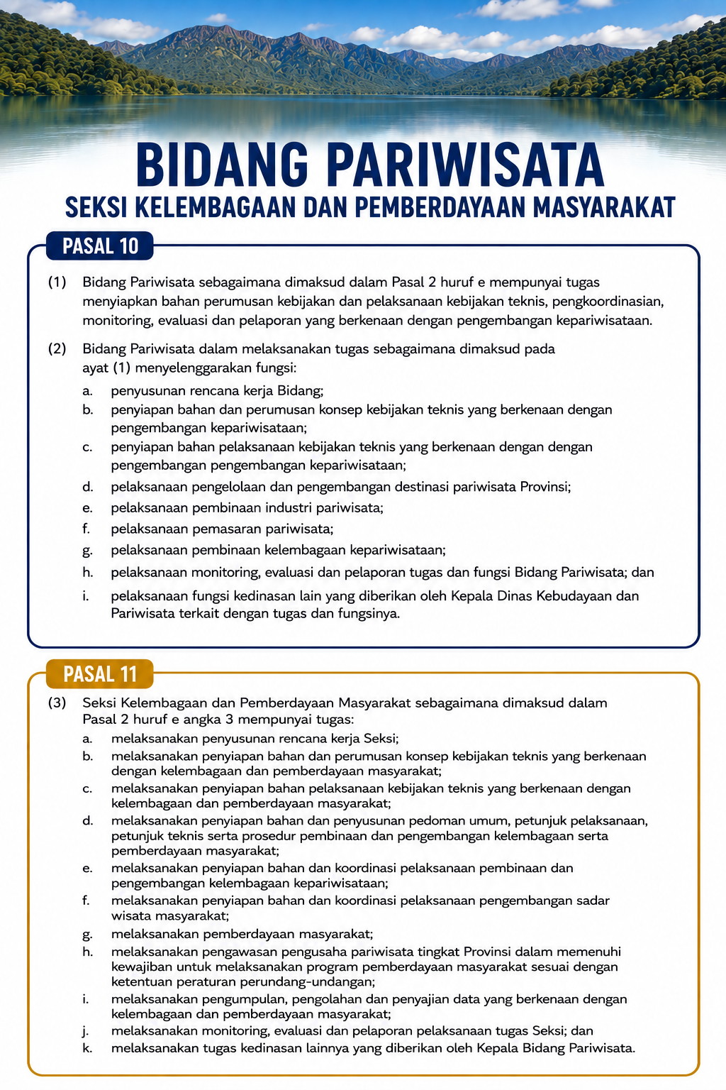 Seksi Kelembagaan dan Pemberdayaan Masyarakat