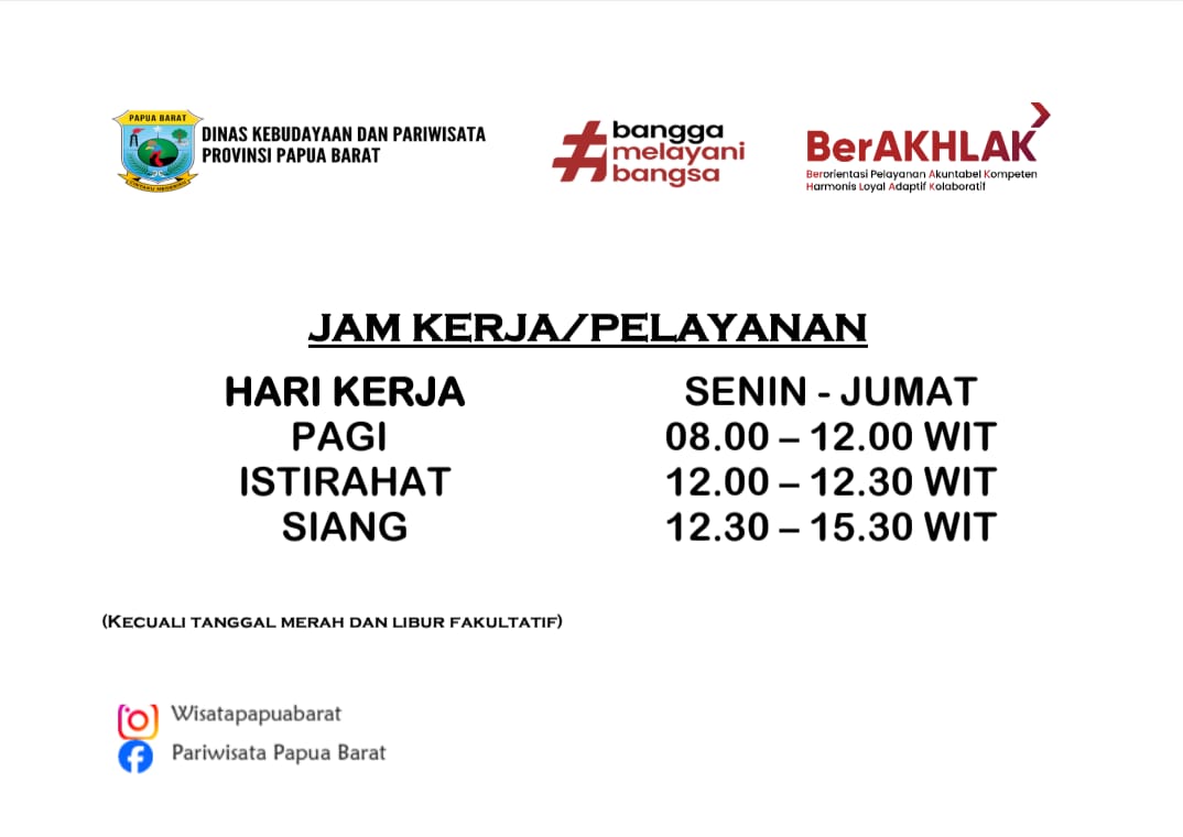 Jam Layanan Datang Langsung